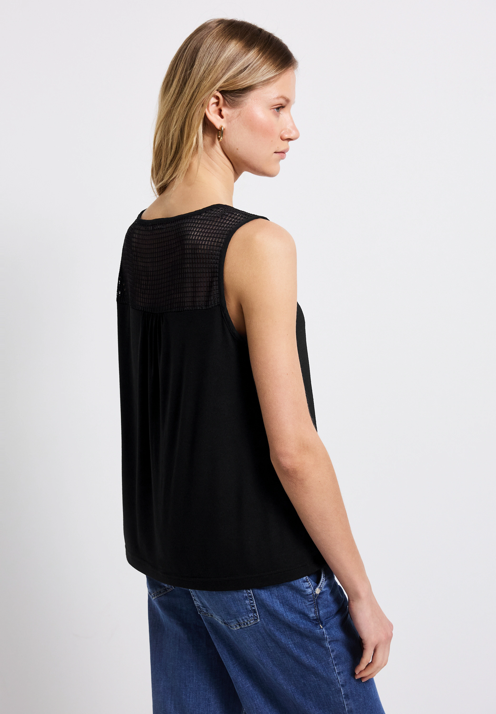 STREET ONE Rundhalsshirt, mit Rundhalsausschnitt günstig online kaufen