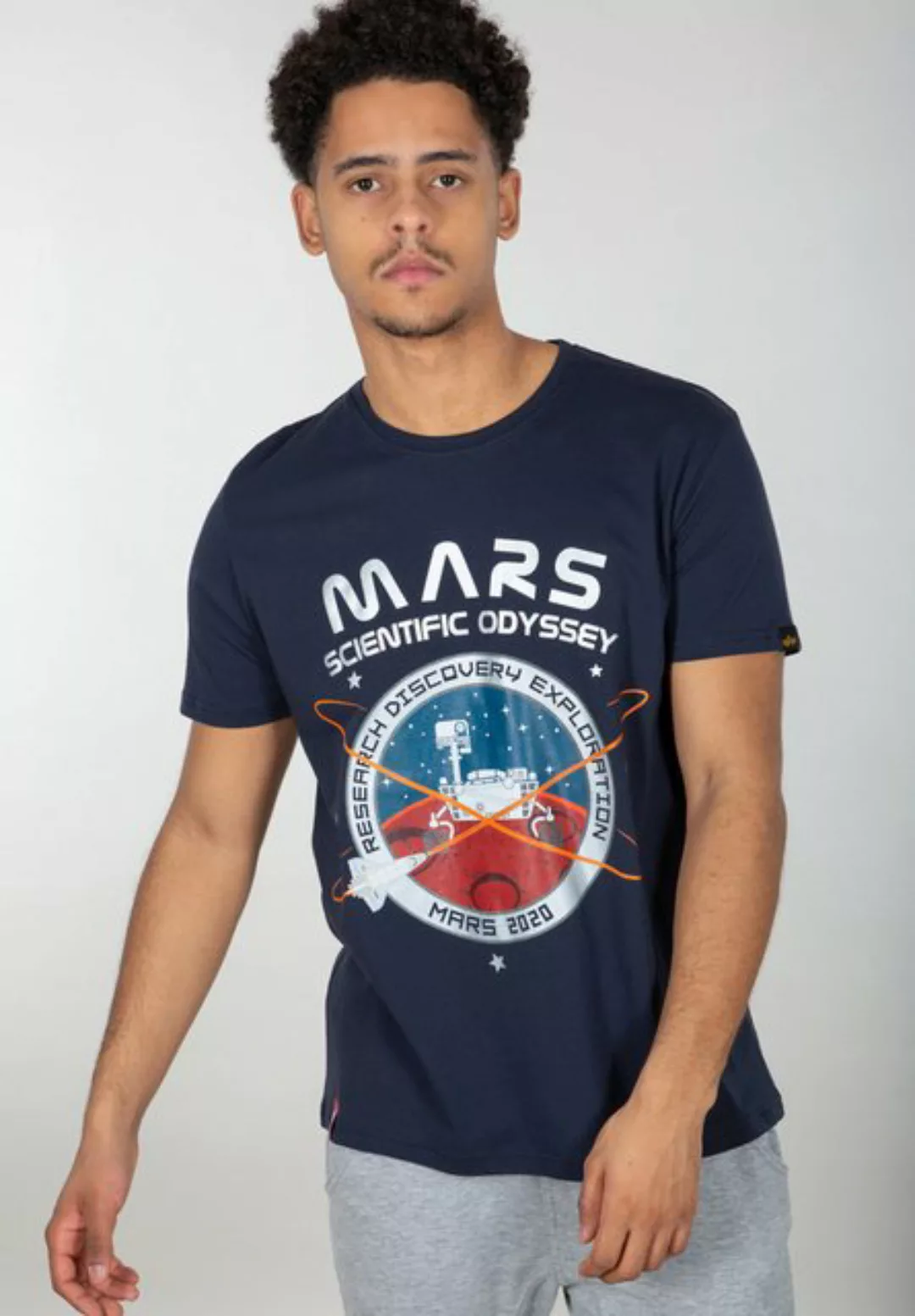 Alpha Industries T-Shirt Alpha Industries Men - T-Shirts Mission To Mars T günstig online kaufen