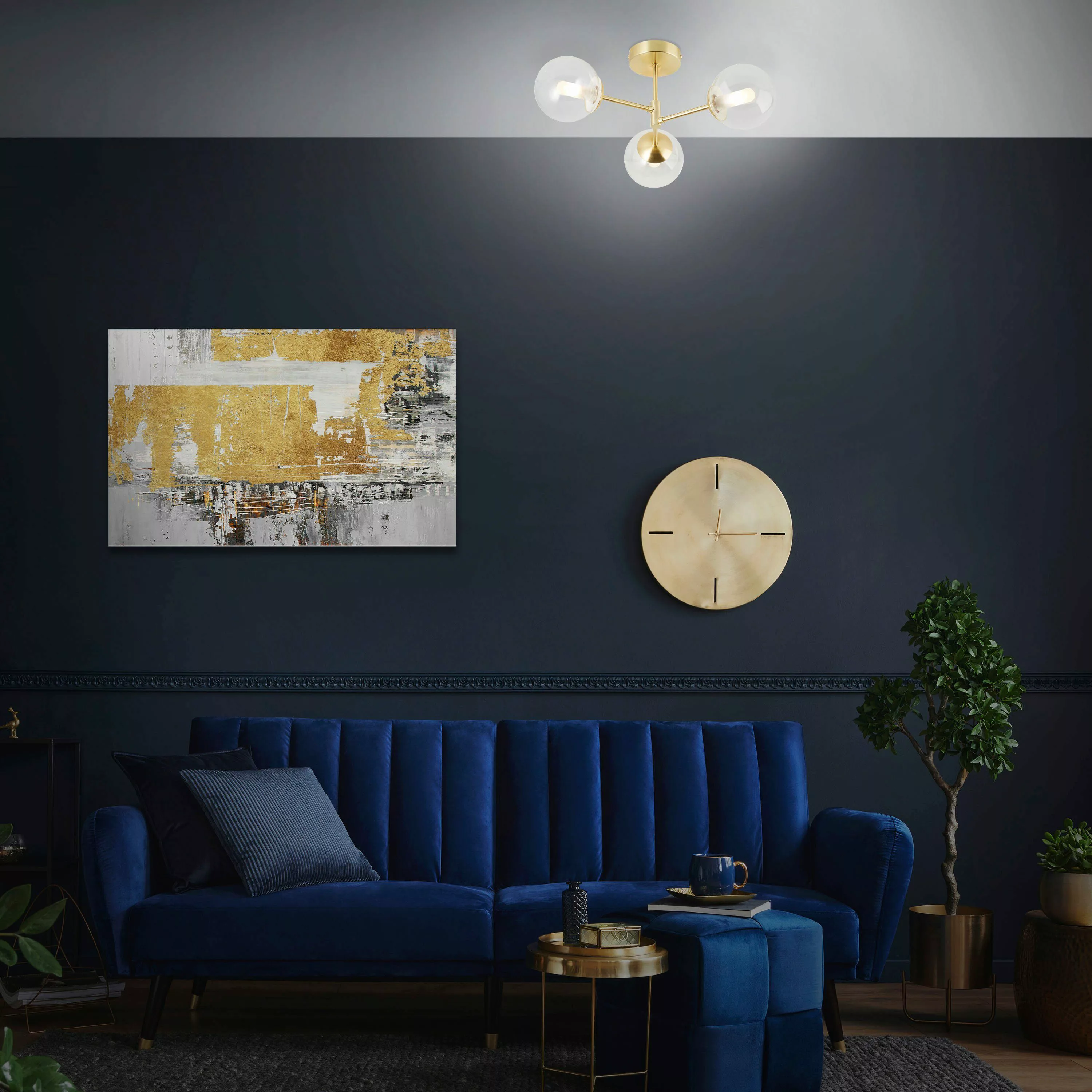 Brilliant Deckenleuchte Gitse, ohne Leuchtmittel, Deckenlampe günstig online kaufen