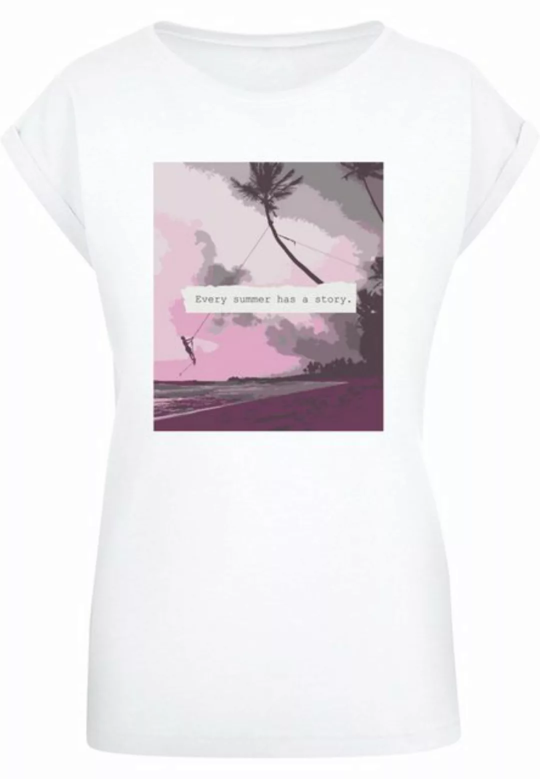 Merchcode T-Shirt Merchcode Damen Ladies Summer - Every summer has a story günstig online kaufen