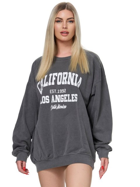 Worldclassca Longsweatshirt Worldclassca Oversized Sweatshirt CALIFORNIA Pr günstig online kaufen