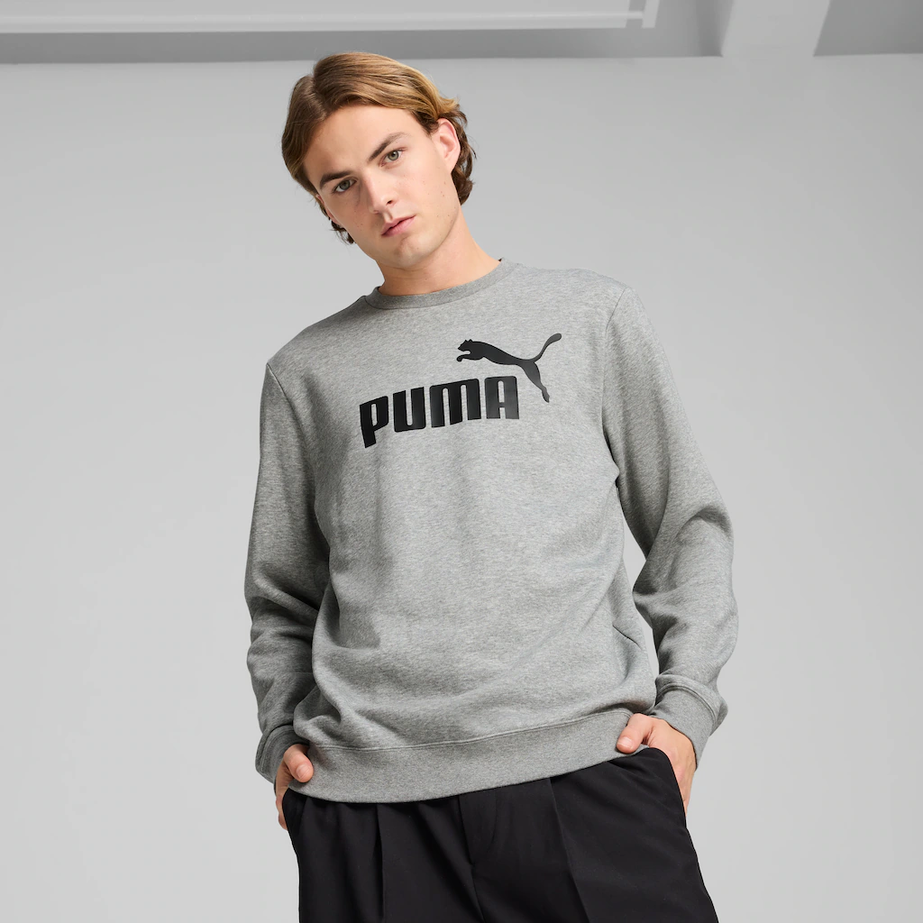 PUMA Langarmshirt "ESS NO. 1 LOGO CREW FL" günstig online kaufen