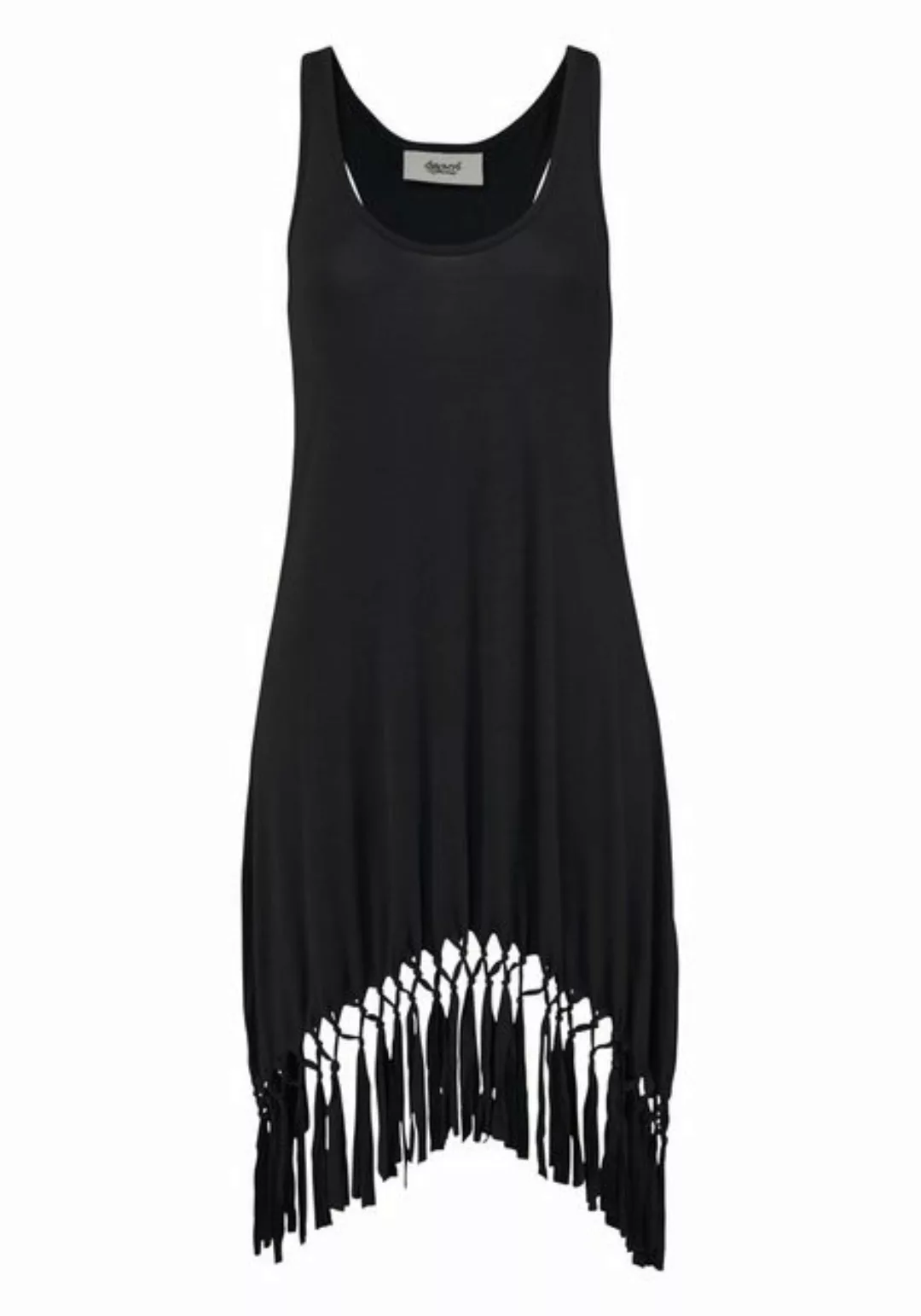 Beachtime Longshirt mit Fransen, Shirtkleid, Strandkleid günstig online kaufen