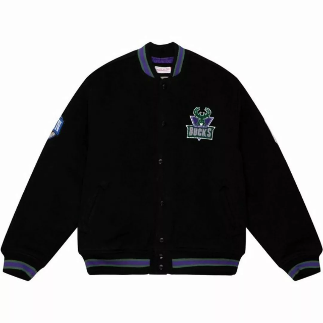 Mitchell & Ness Collegejacke Heavyweight Wool Varsity Milwaukee Bucks günstig online kaufen