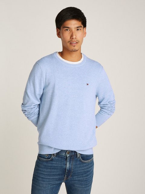 Tommy Hilfiger Rundhalspullover ESSENTIAL COTTON CREW NECK günstig online kaufen