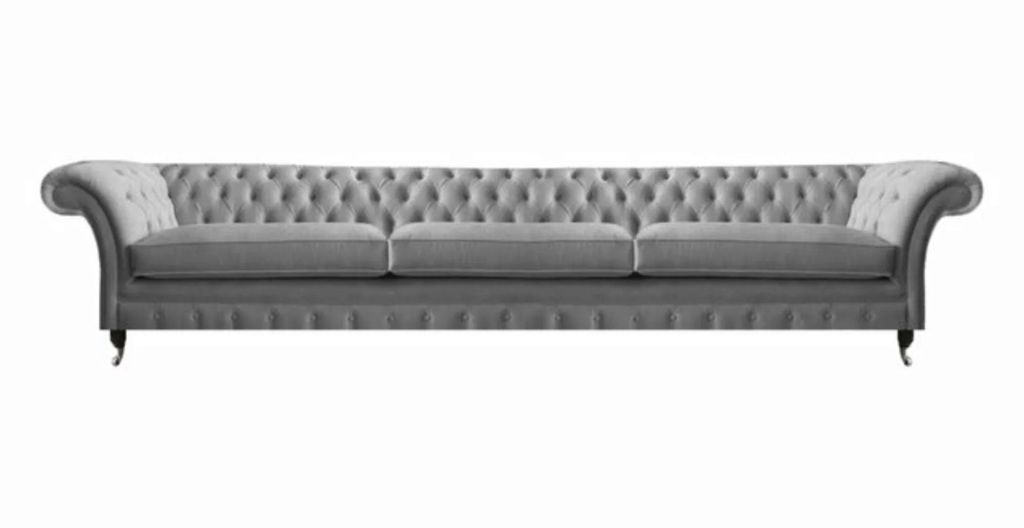 JVmoebel Chesterfield-Sofa Designer Einrichtung Sofa Dreisitzer Couch Sitzm günstig online kaufen
