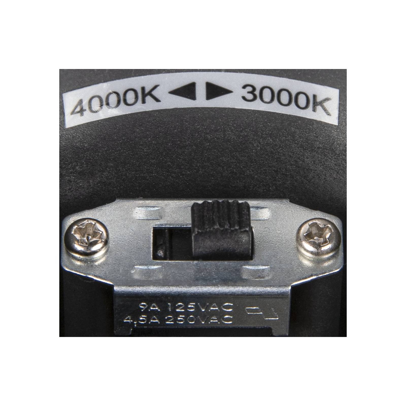 SLV OVALISK, Outdoor LED Wandaufbauleuchte anthrazit CCT switch 3000/4000K günstig online kaufen