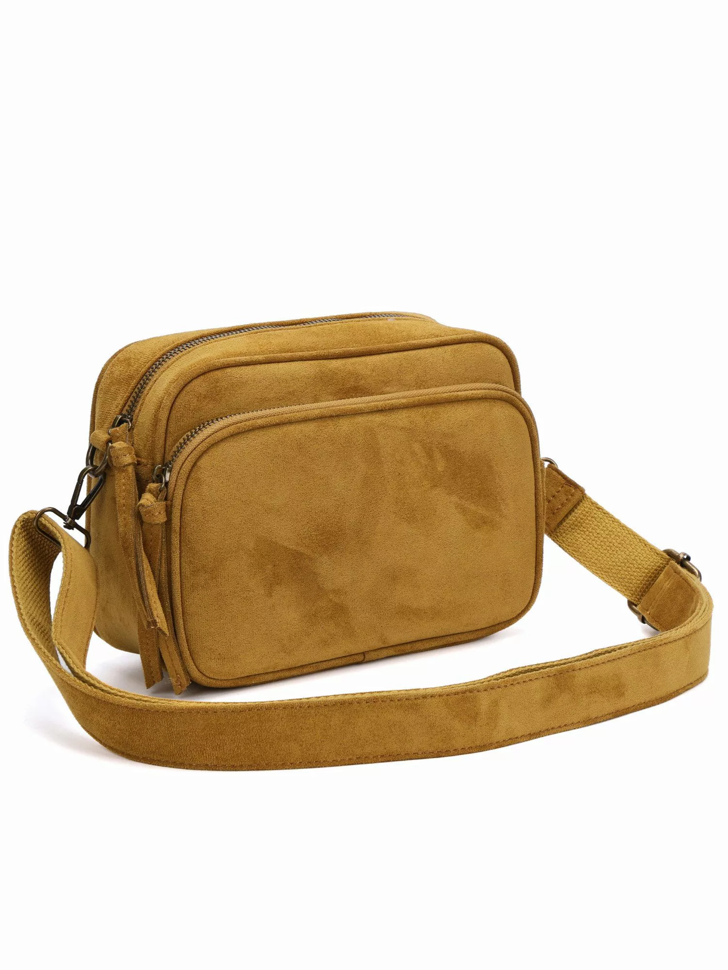 BRISE TASCHE Schultertasche Luxuriöse Wildleder-Schultertasche – günstig online kaufen
