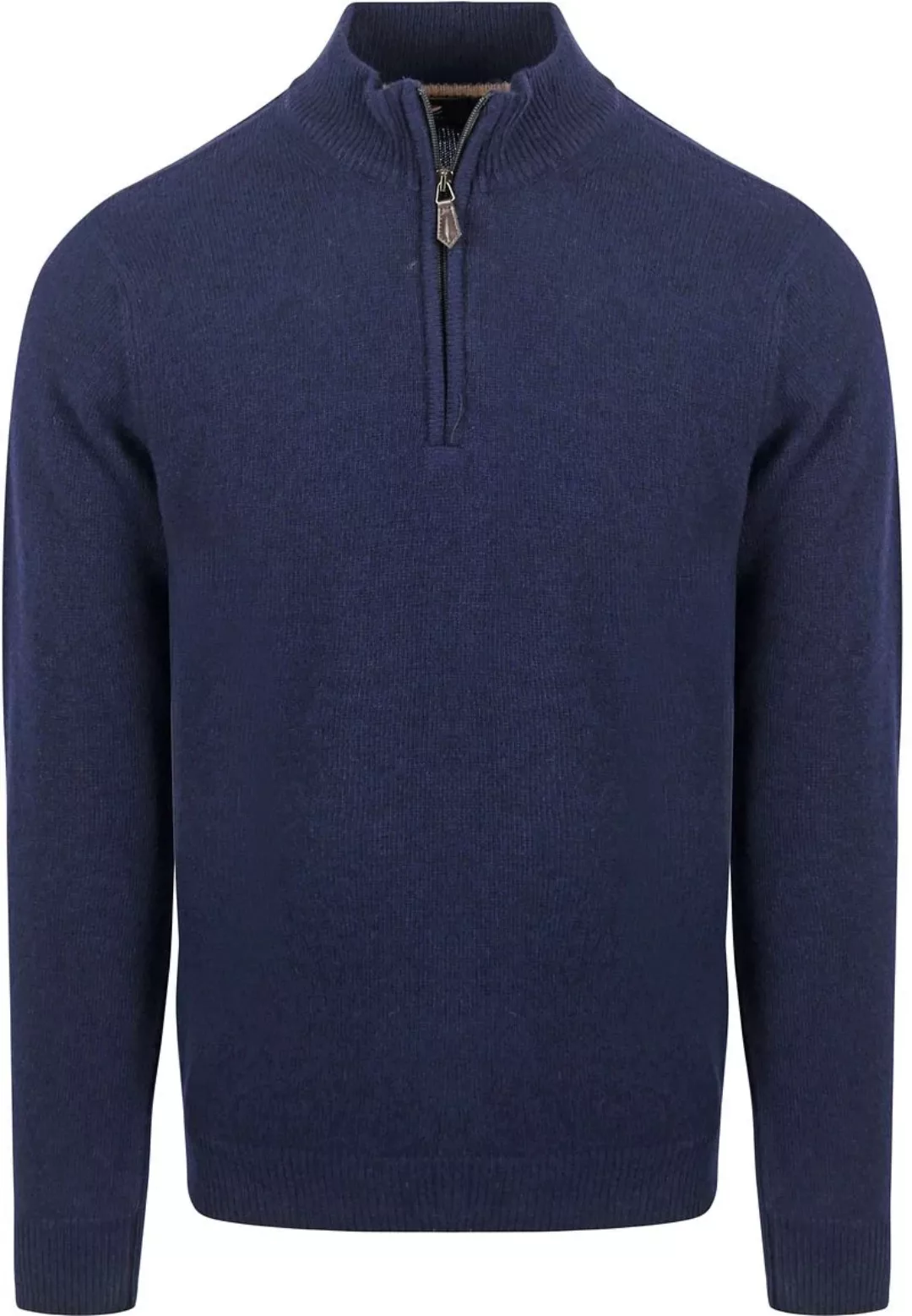 Suitable Half Zip Pullover Lambswool Navy - Größe XXL günstig online kaufen