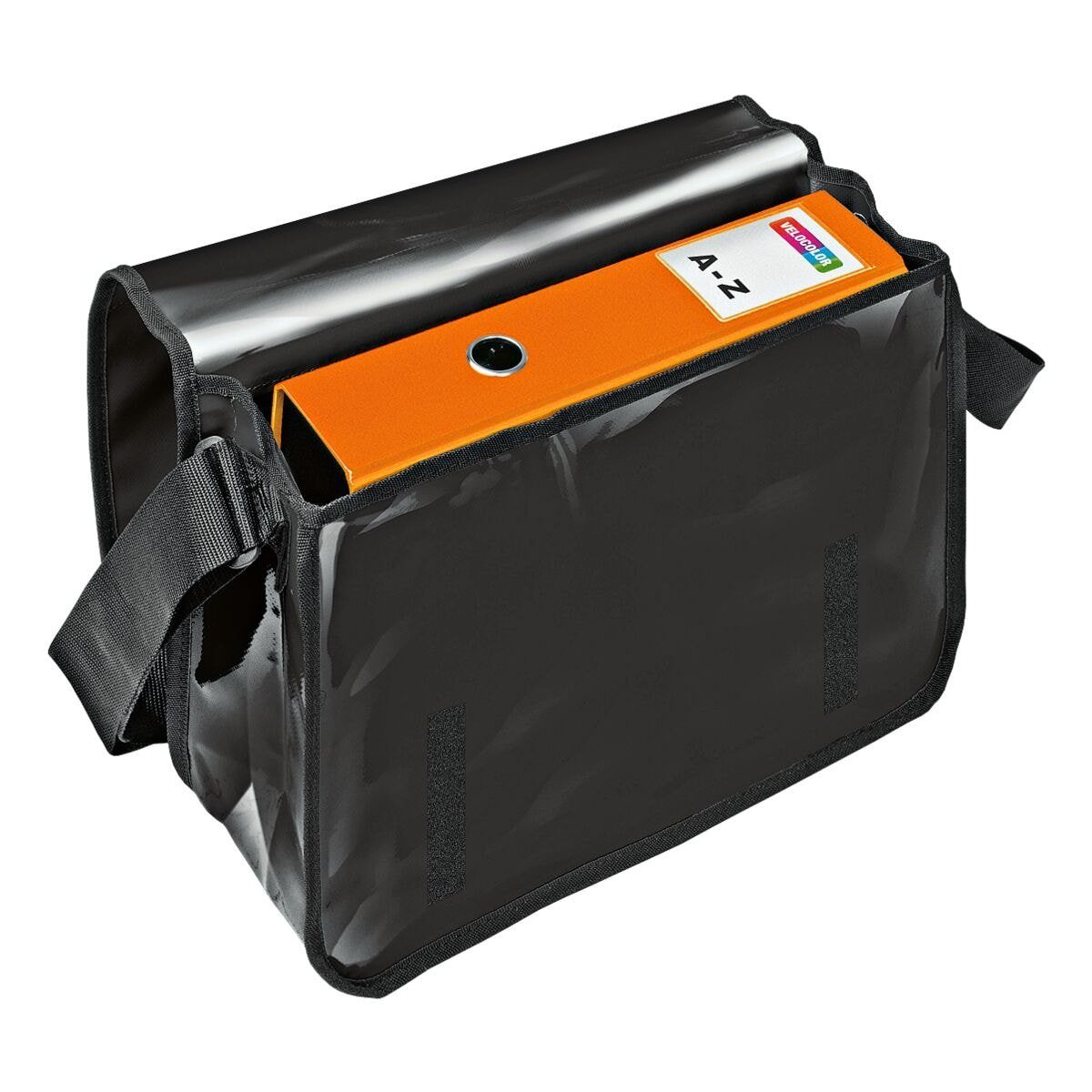 VELOFLEX Laptoptasche Umhängetasche schwarz für Ordner günstig online kaufen