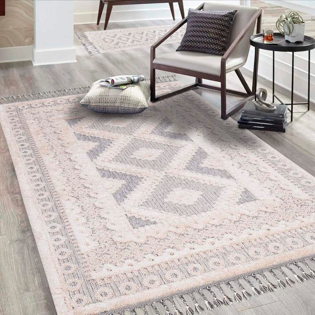 Carpet City Hochflor-Teppich »Valencia 730«, rechteckig, 20 mm Höhe, Läufer günstig online kaufen
