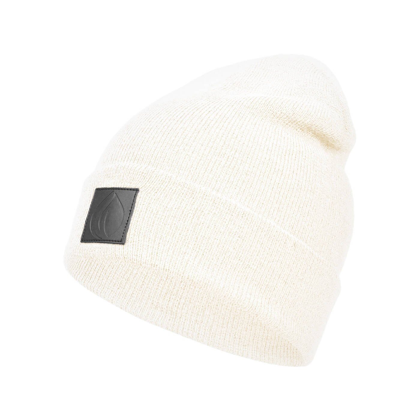 OCCULTO Beanie Leatherpatch Winter Mütze Beanie günstig online kaufen