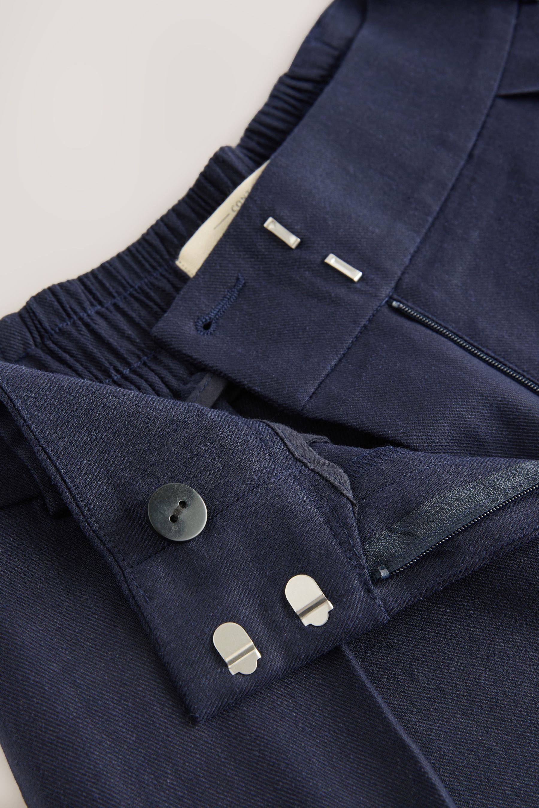 Next Anzughose Hose aus Leinengemisch mit günstig online kaufen