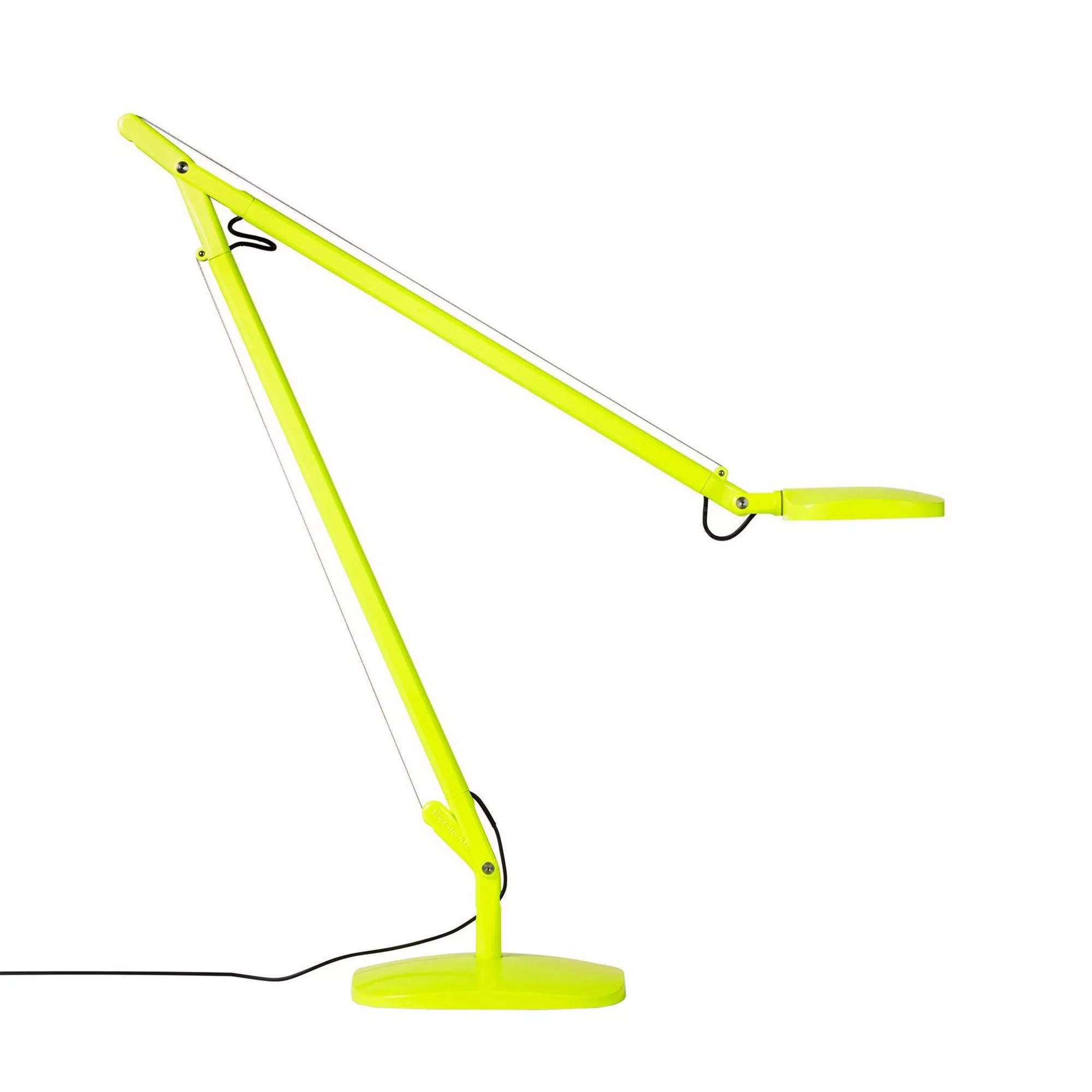 Fontana Arte - Volée LED Schreibtischleuchte - neongelb/mit Touch-Dimmer/27 günstig online kaufen