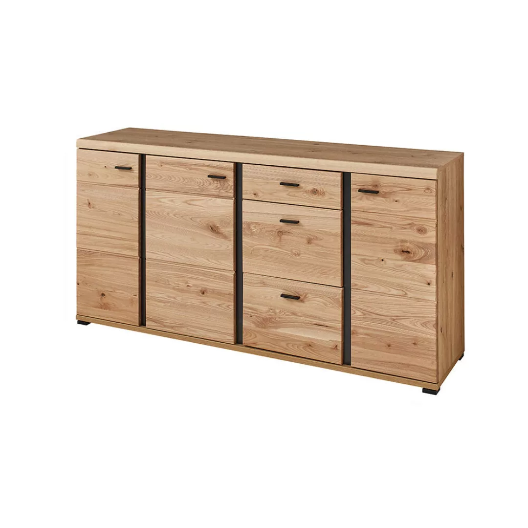 Sideboard 173cm, Altesche gebürstet, teilmassiv, SARINA-36 günstig online kaufen