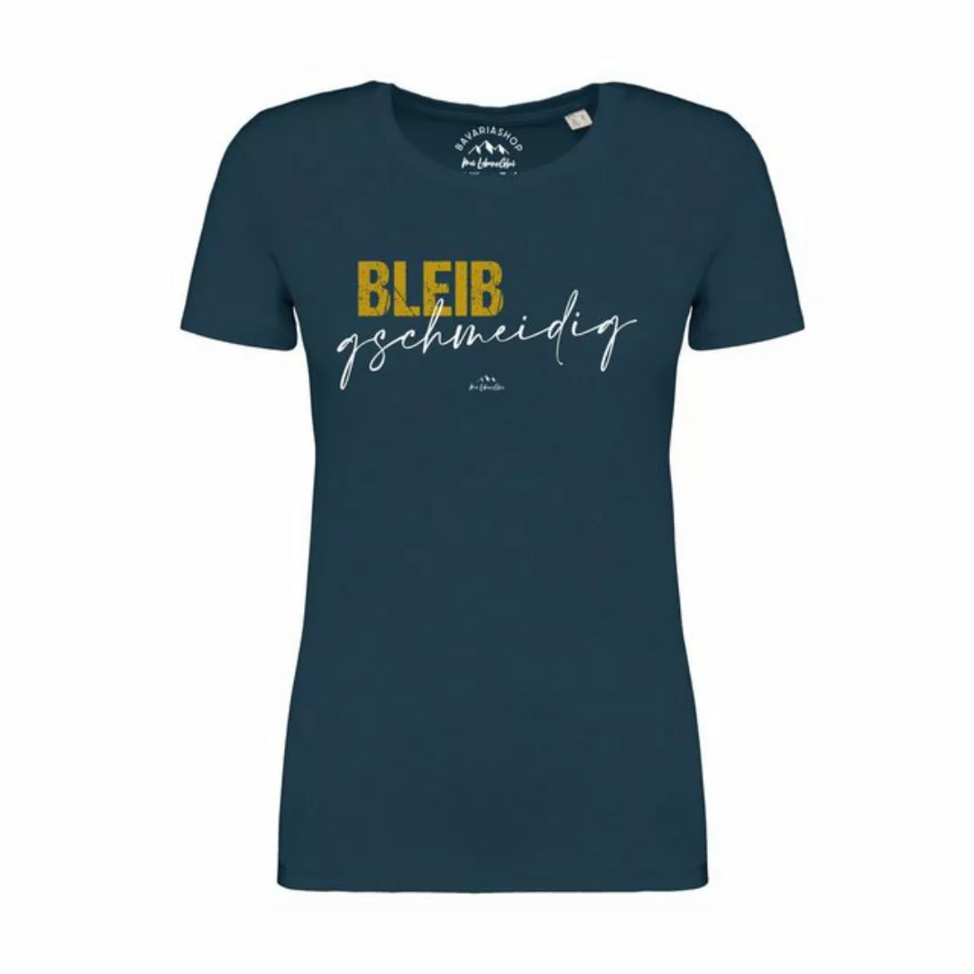 Bavariashop T-Shirt Damen T-Shirt "Bleib gschmeidig günstig online kaufen