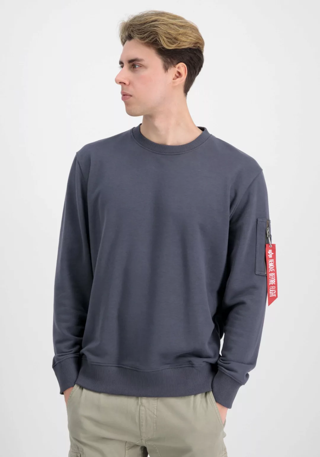 Alpha Industries Sweater "Alpha Industries Men - Sweatshirts USN Blood Chit günstig online kaufen