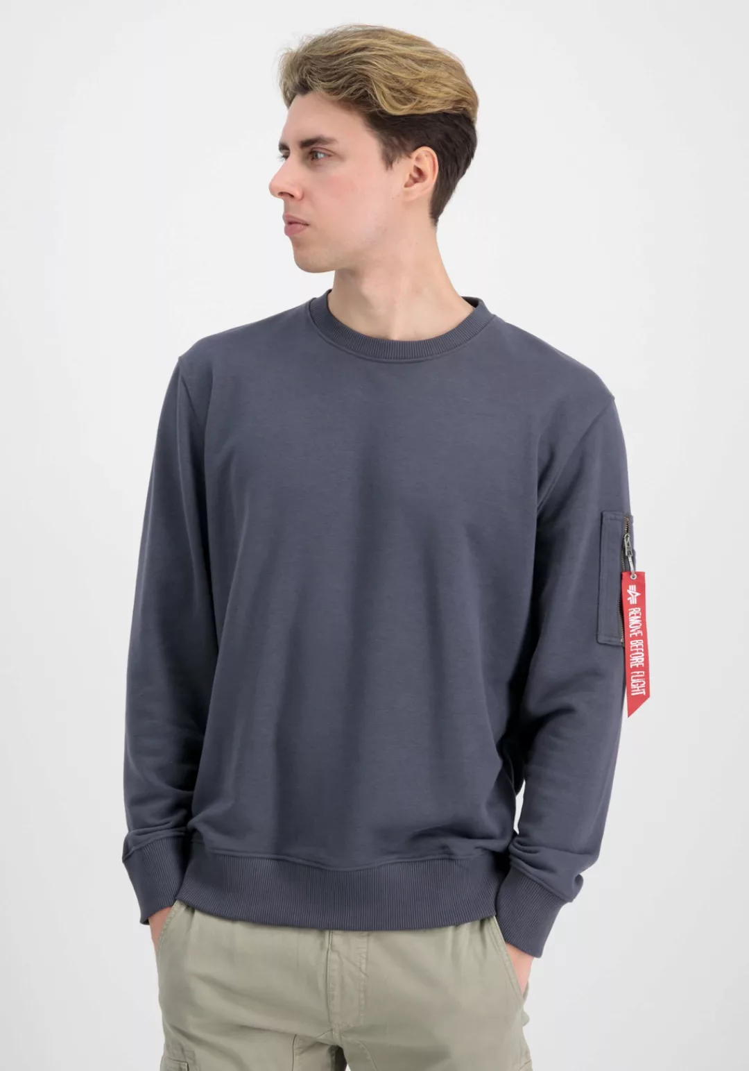 Alpha Industries Sweater "ALPHA INDUSTRIES Men - Sweatshirts USN Blood Chit günstig online kaufen