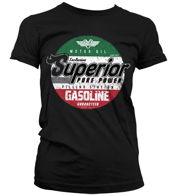 Hybris T-Shirt Superior Motor Oil Girly T-Shirt günstig online kaufen