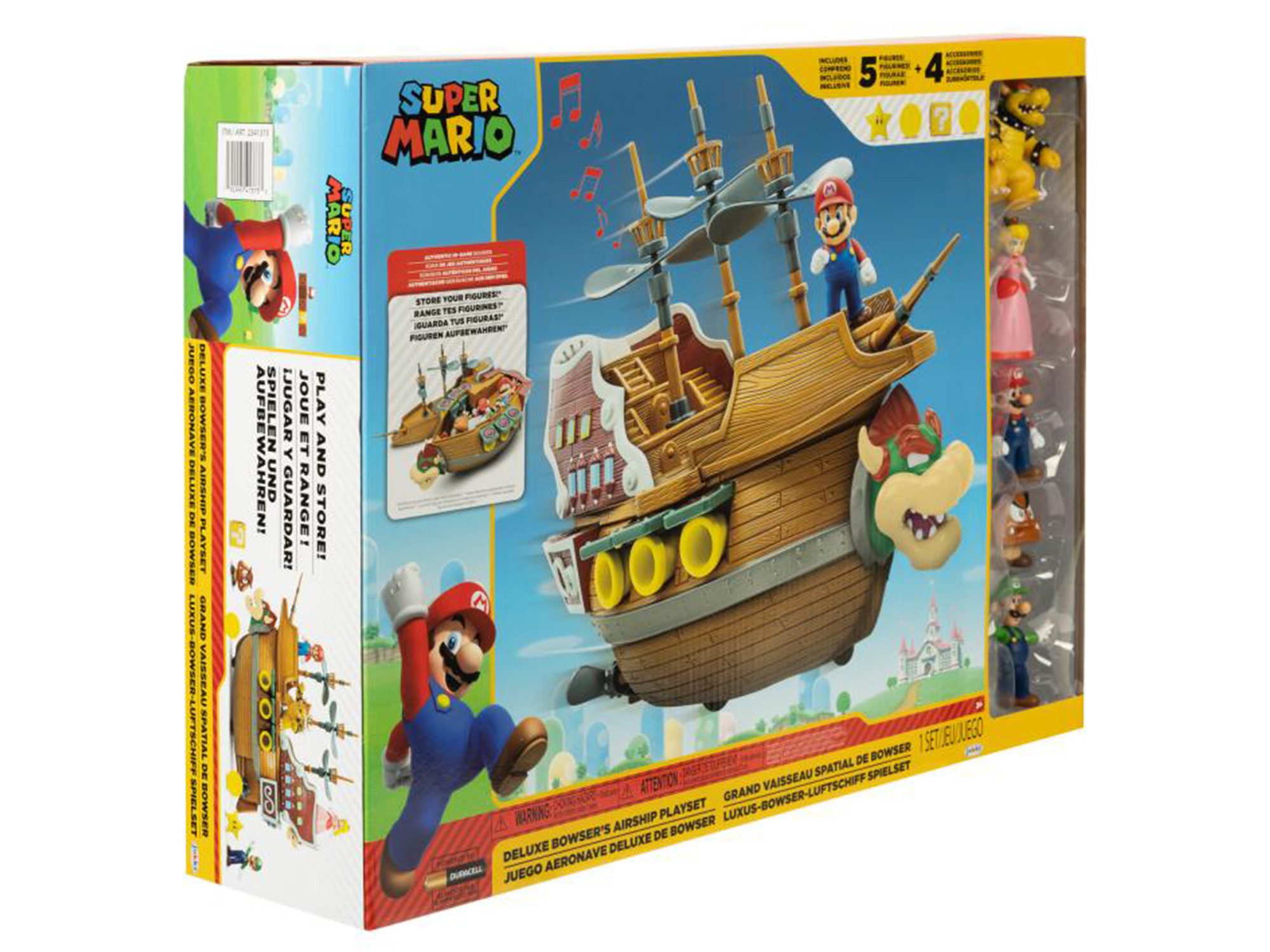 Nintendo Spielzeug-Schiff Nintendo Super Mario Deluxe günstig online kaufen