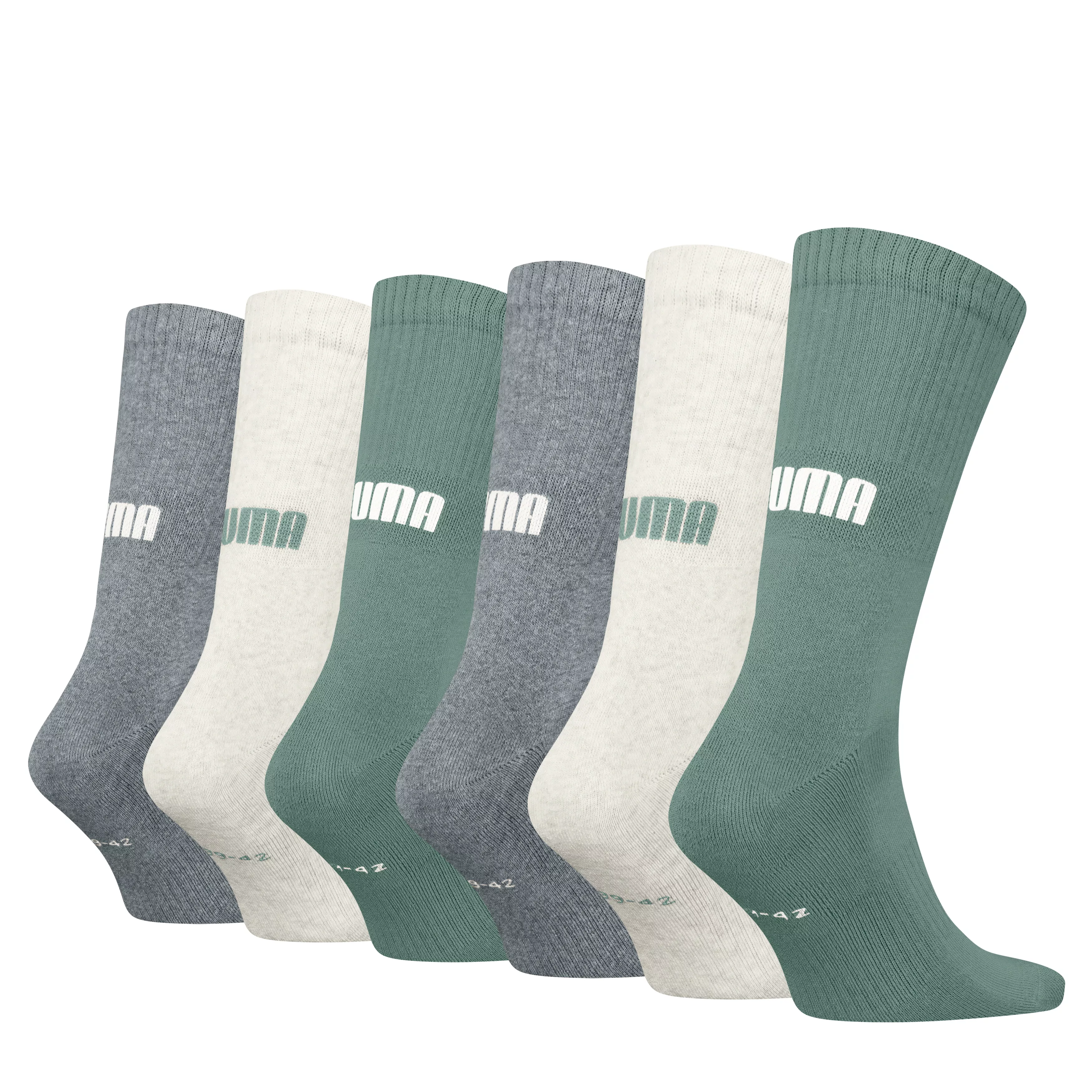 PUMA Socken "PUMA UNISEX CUSHIONED NEXT CREW 6P ECOM", (6 Paar), mit Logosc günstig online kaufen