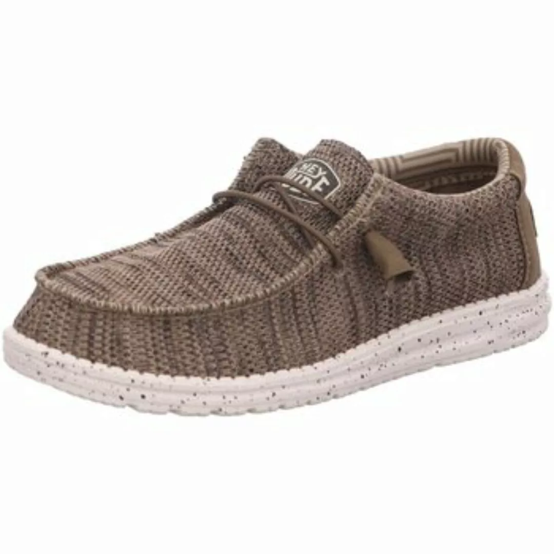 Hey Dude Shoes  Herrenschuhe Schnuerschuhe Wally Sox Brown 40019-255 günstig online kaufen