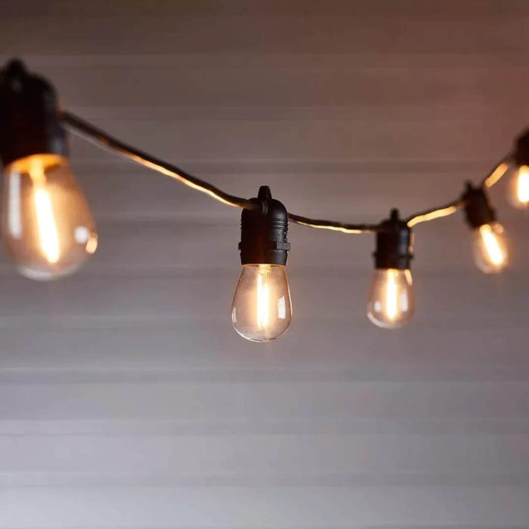 Ultimate Connect 50m 100er LED Lichterkette Glühbirnen warmweiß koppelbar s günstig online kaufen