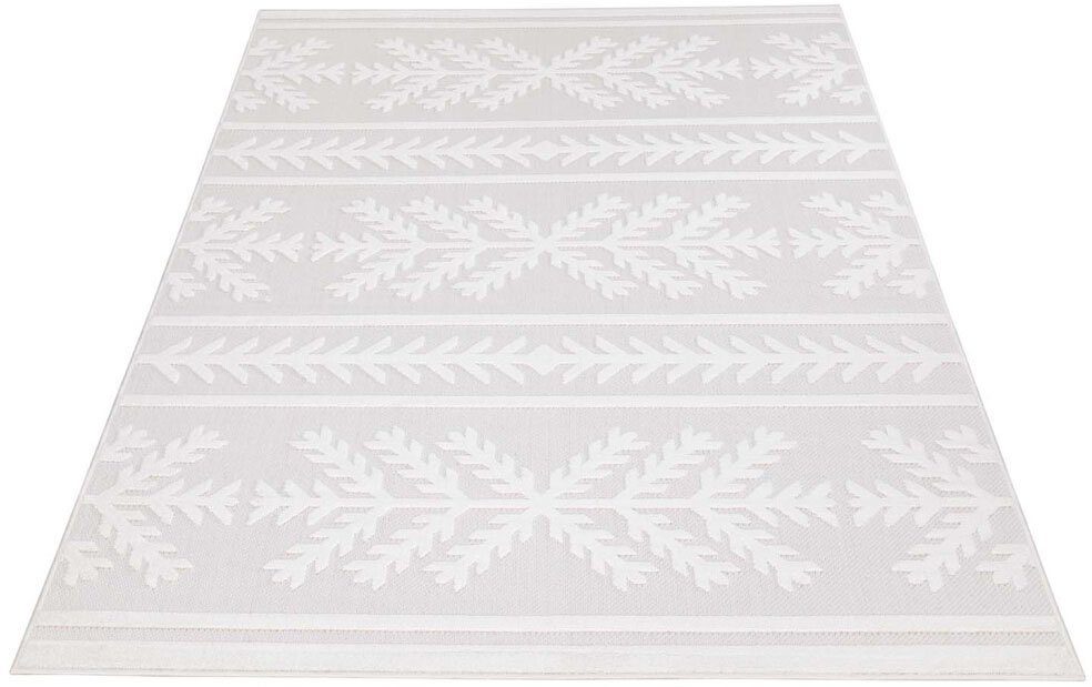 Carpet City Teppich »In-& Outdoorteppich Santorini 411, 3D-Effekt, Boho-Opt günstig online kaufen