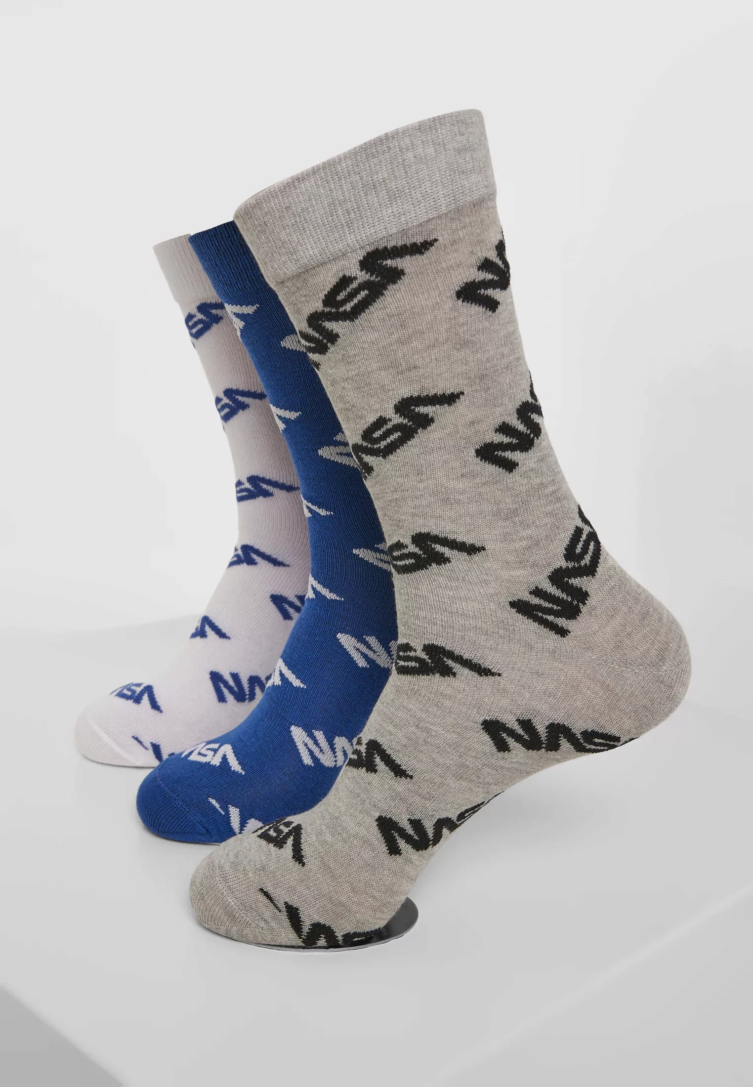 MisterTee Strümpfe "MisterTee Unisex NASA Allover Socks 3-Pack", (1 Paar) günstig online kaufen