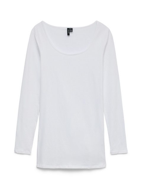 Vero Moda Damen T-Shirt VMMAXI MY LS SOFT LONG U-NECK günstig online kaufen