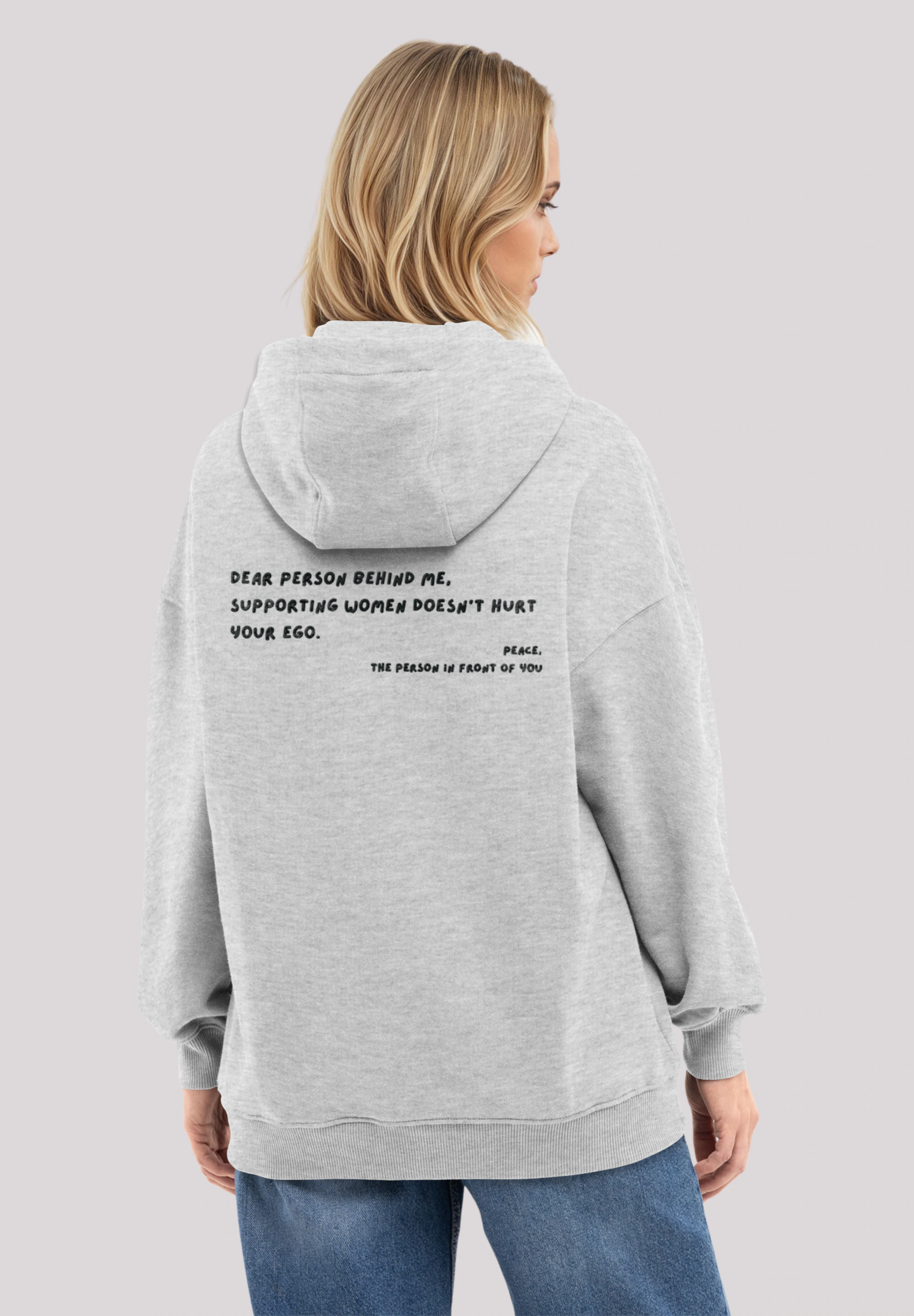 F4NT4STIC Kapuzenpullover "Dear person behind me Stickerei", Premium Qualit günstig online kaufen