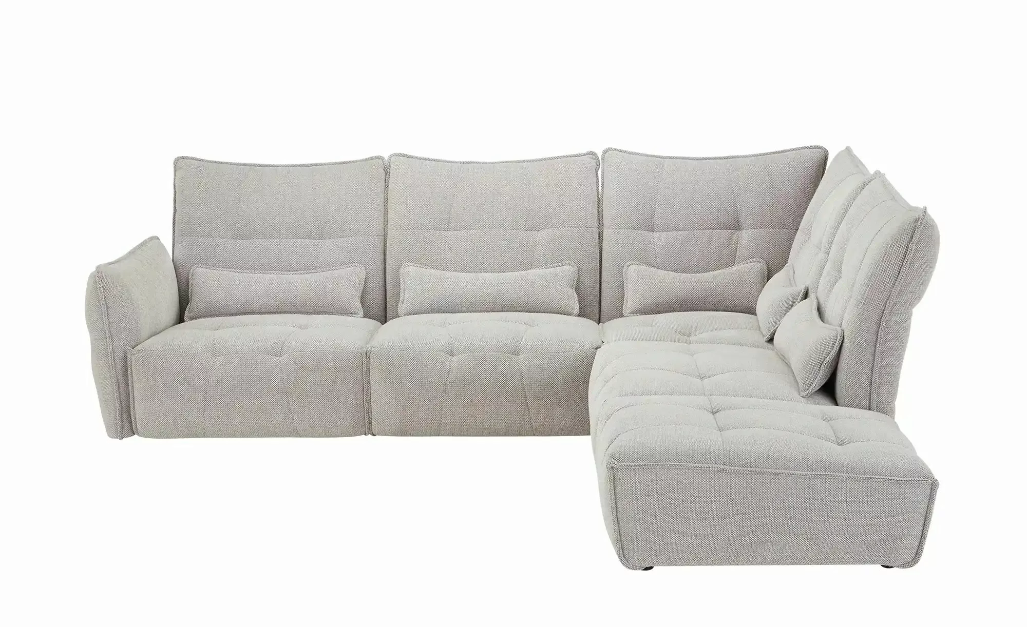 Ecksofa  Jeaneva ¦ grau ¦ Maße (cm): B: 320 H: 101 T: 275.0 Polstermöbel > günstig online kaufen