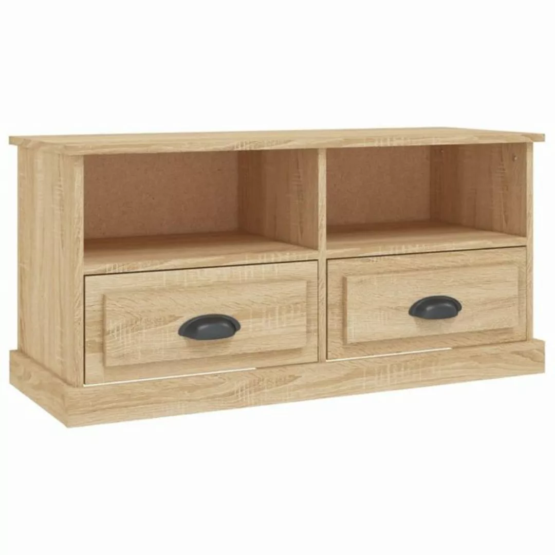 vidaXL TV-Schrank TV-Schrank Sonoma-Eiche 93x35,5x45 cm Holzwerkstoff (1-St günstig online kaufen