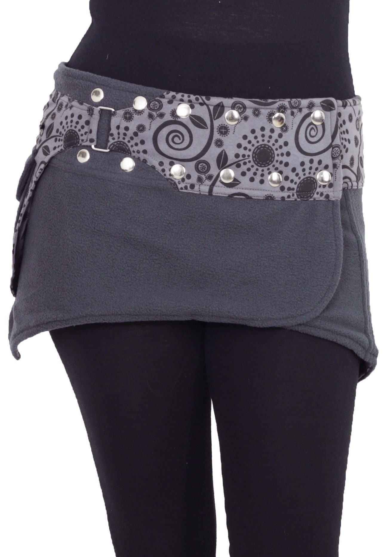 PUREWONDER Wickelrock Nierenwärmer mit Druckknöpfen sk22 günstig online kaufen