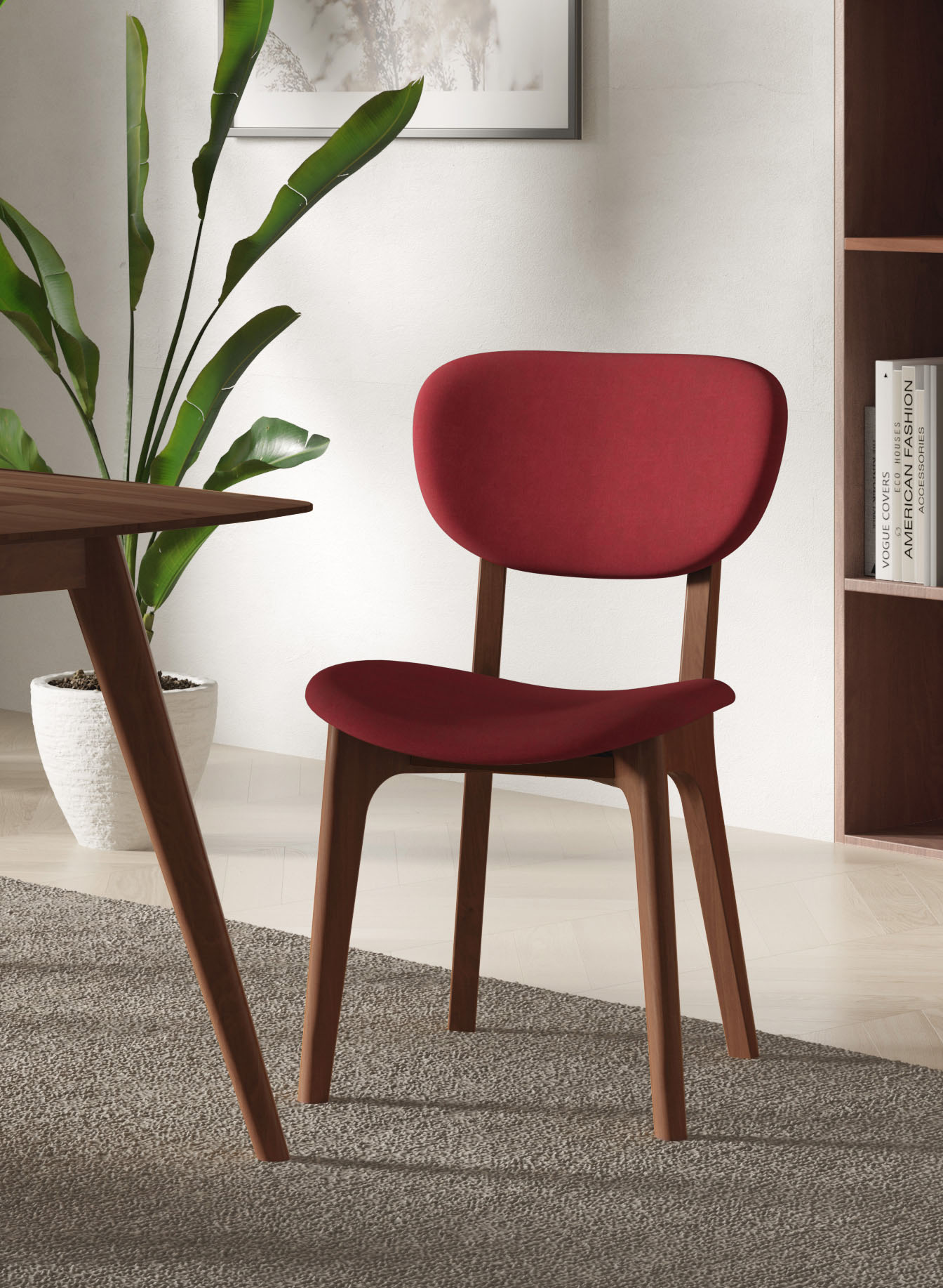 INOSIGN Stuhl »COZY Made in Italy«, (Set), 2 St., Microfaser, Gestell in Bu günstig online kaufen