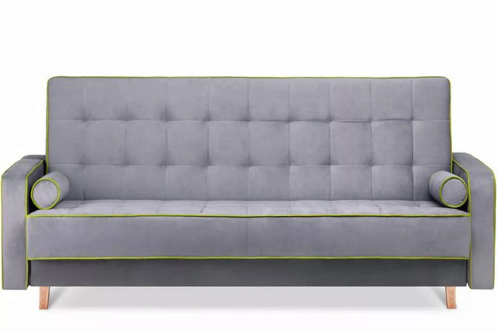 KONSIMO Schlafsofa DOZER Sofa 3 Personen, ausziehbar, Velours, mit Armlehne günstig online kaufen