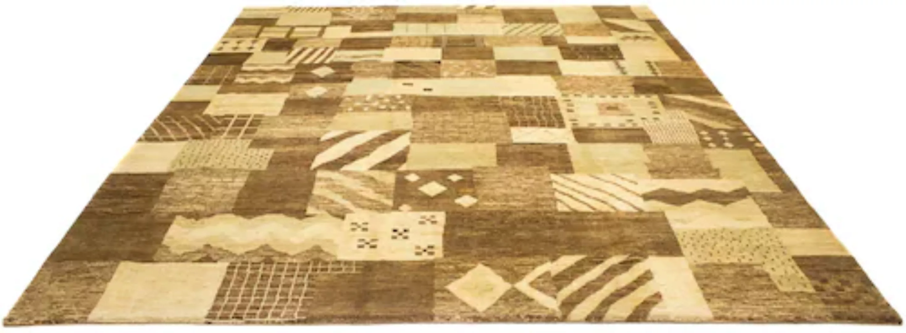 morgenland Wollteppich »Gabbeh - Indus - 307 x 246 cm - mehrfarbig«, rechte günstig online kaufen