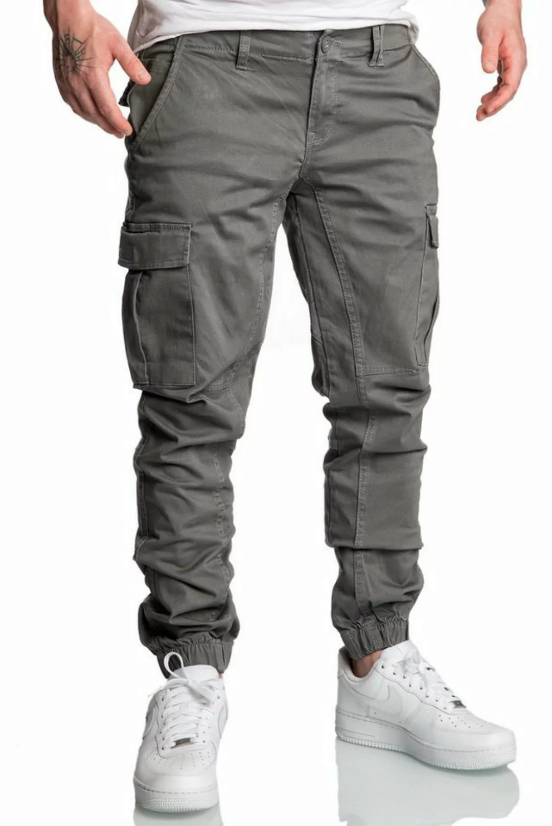 Amaci&Sons Chinohose RIALTO Cargo Jogger-Chino Herren Cargo Jogger Chino Je günstig online kaufen