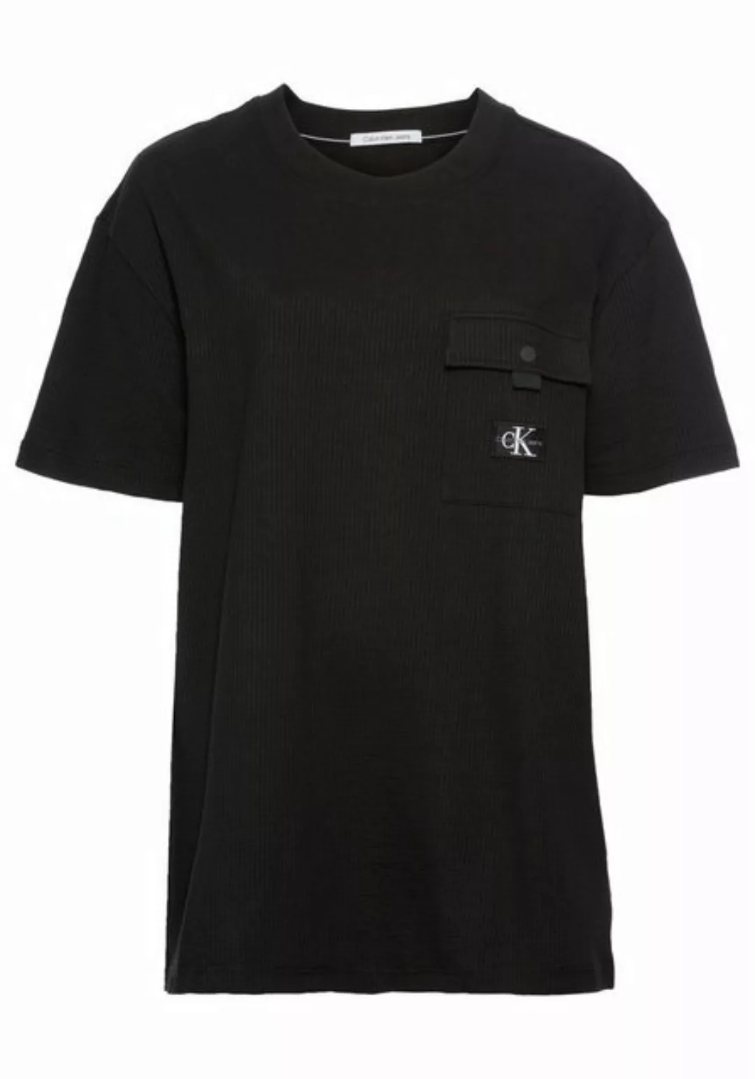 Calvin Klein Jeans Plus T-Shirt PLUS TEXTURE POCKET SS TEE Große Größen günstig online kaufen