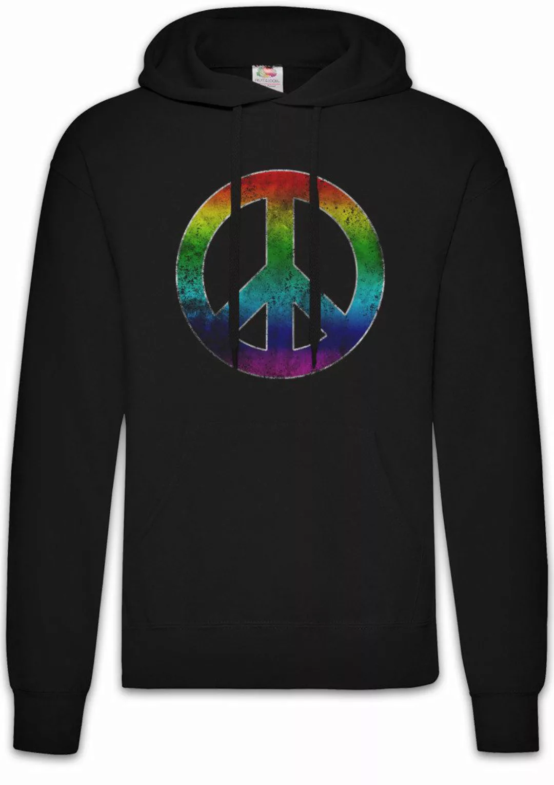 Urban Backwoods Hoodie Rainbow Peace Symbol günstig online kaufen