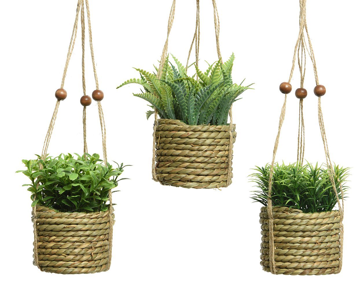 Kunstblume, Kaemingk, Kunstpflanze im Hängetopf 12cm, günstig online kaufen