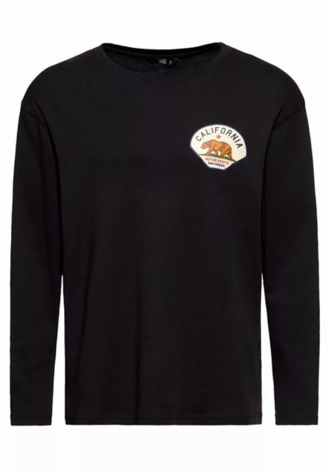 KingKerosin Longsleeve California Motor State mit Brust-Print günstig online kaufen