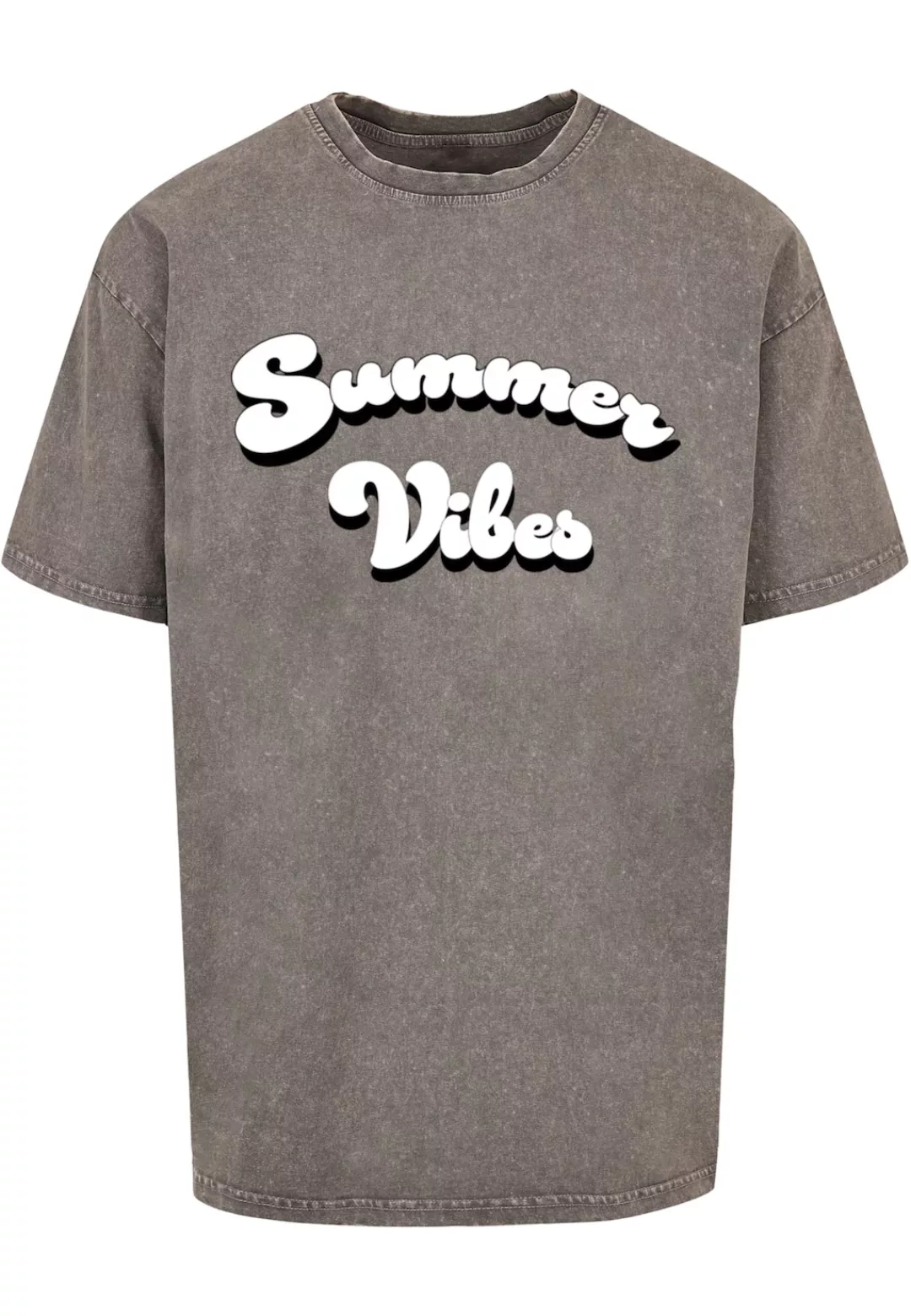 Merchcode T-Shirt Merchcode Herren Summer Vibes Acid Washed Heavy Oversized günstig online kaufen