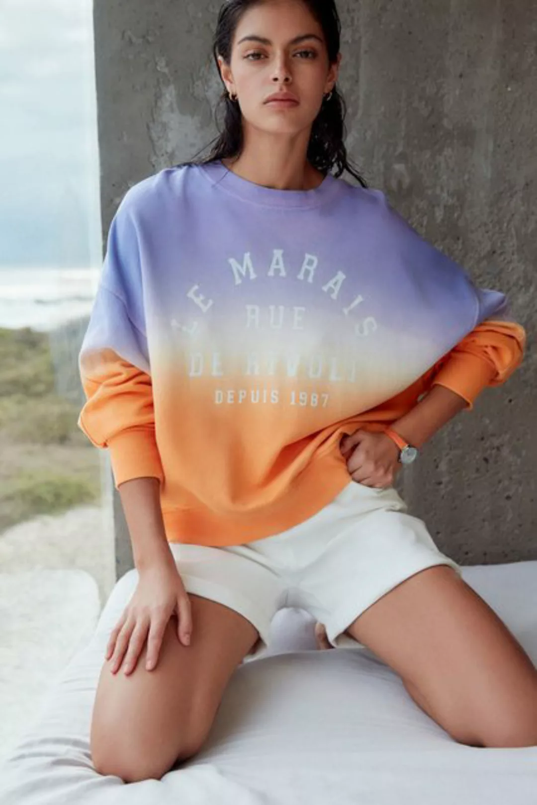 Next Sweatshirt Sweatshirt Stadtsilhouette (1-tlg) günstig online kaufen