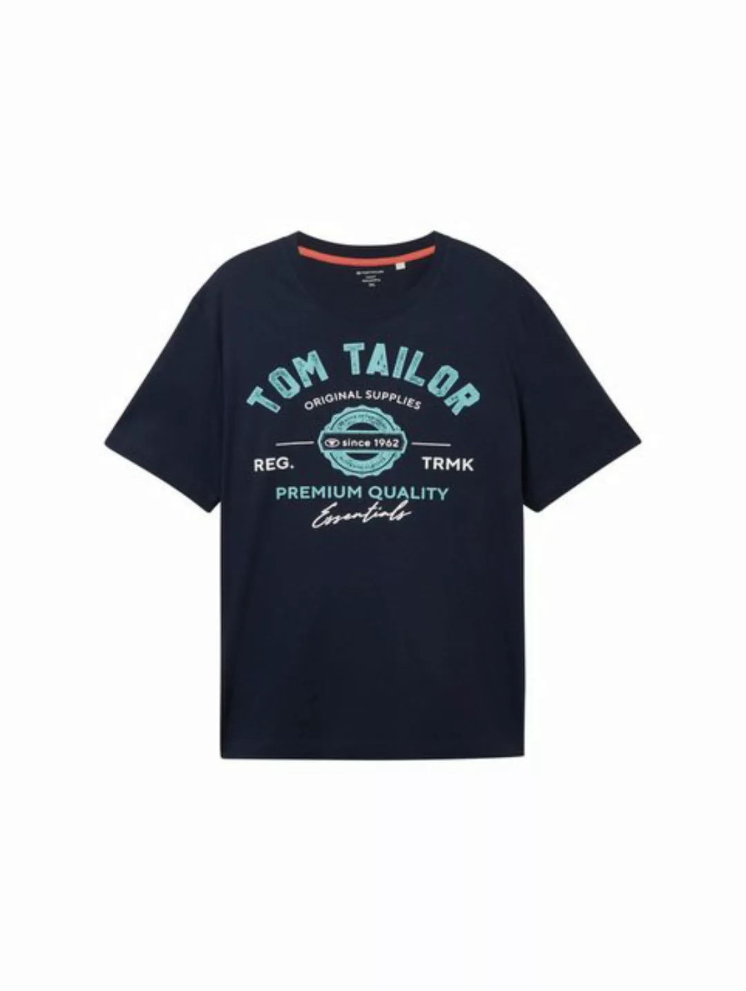 TOM TAILOR PLUS T-Shirt Plus - T-Shirt mit Logo Print günstig online kaufen