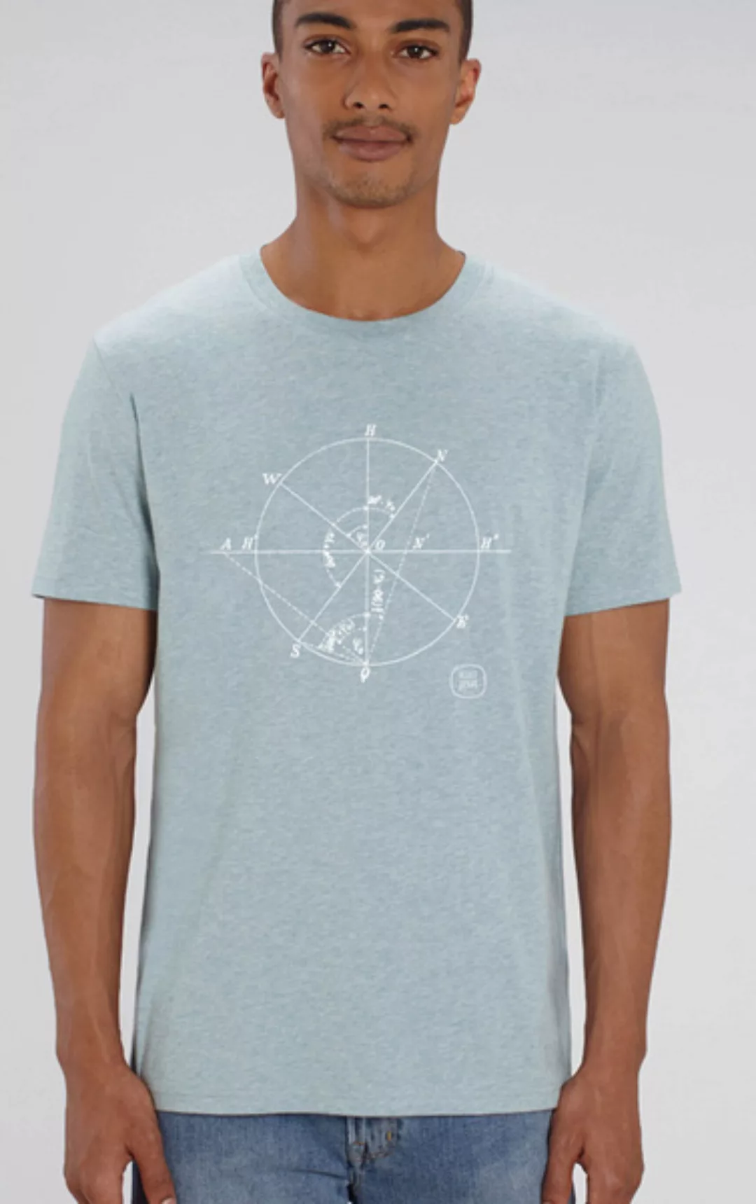 T-shirt Mit Motiv / Koordinaten günstig online kaufen