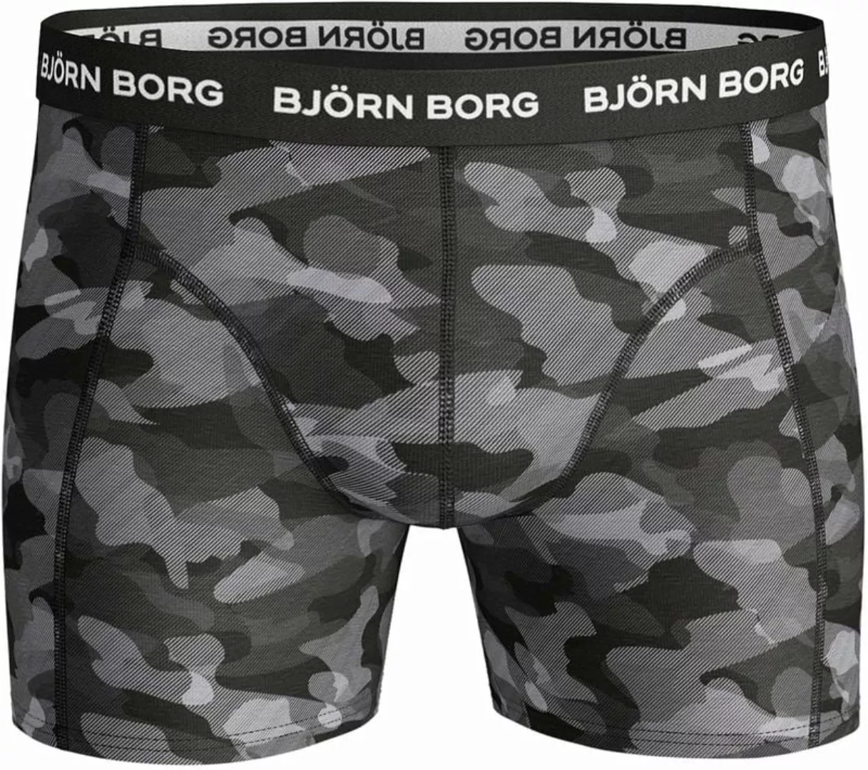 Björn Borg 3er-Pack Shorts Grau Schwarz - Größe XXL günstig online kaufen