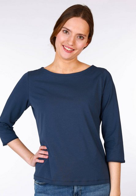 Deerberg Langarmshirt Merel Bio-Baumwolle günstig online kaufen