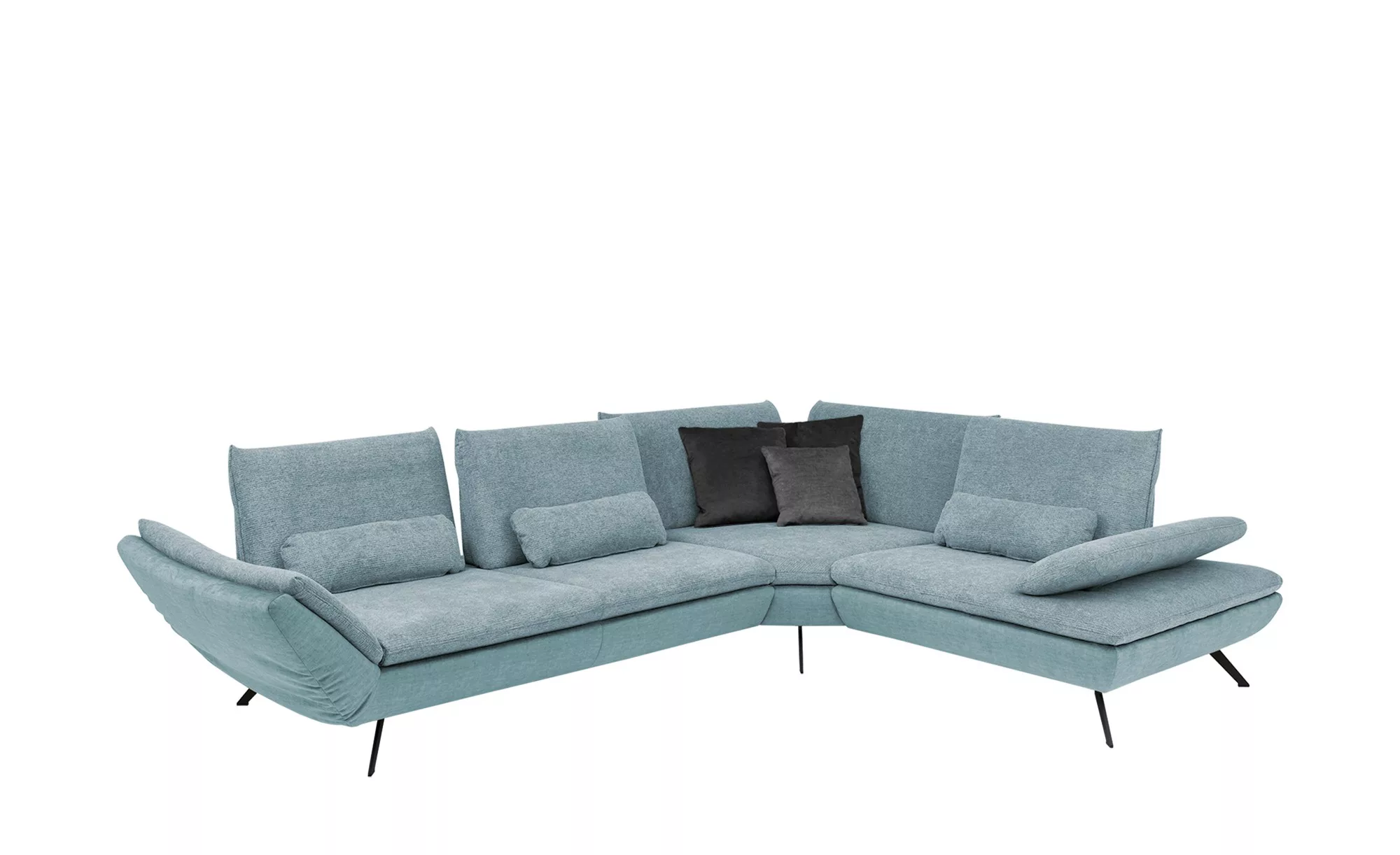 Ecksofa   Luca  ¦ blau ¦ Maße (cm): B: 314 H: 88 T: 244.0 Polstermöbel > So günstig online kaufen