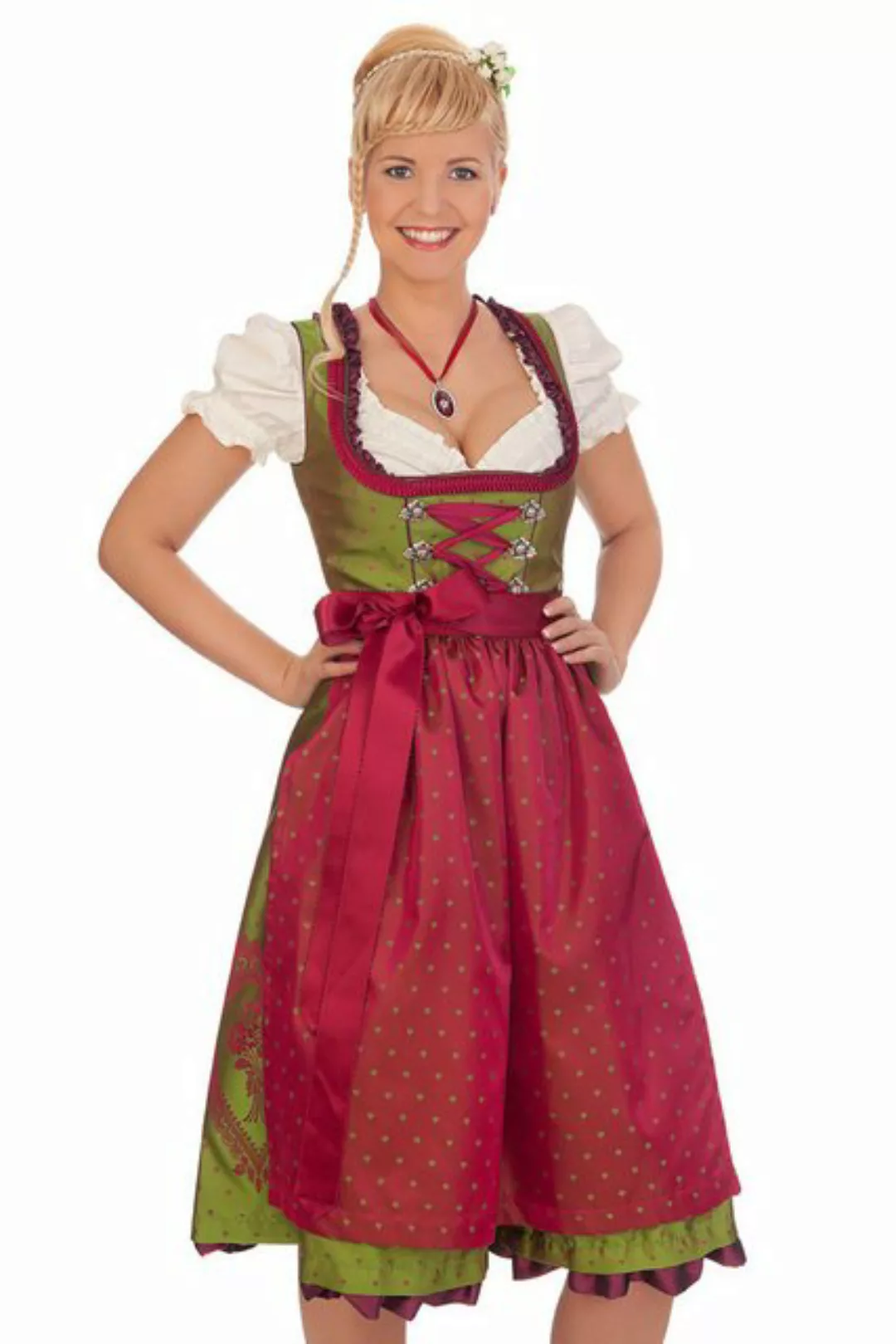 MarJo Dirndl Midi Dirndl 2tlg. - BENJA - tanne günstig online kaufen